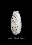Top Coat Matt - Black Dots